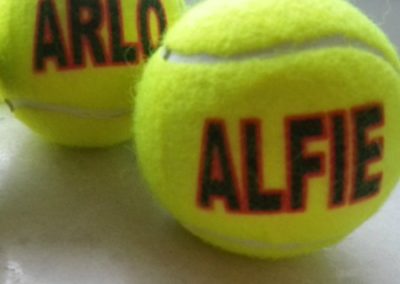 Customised Tennis Balls